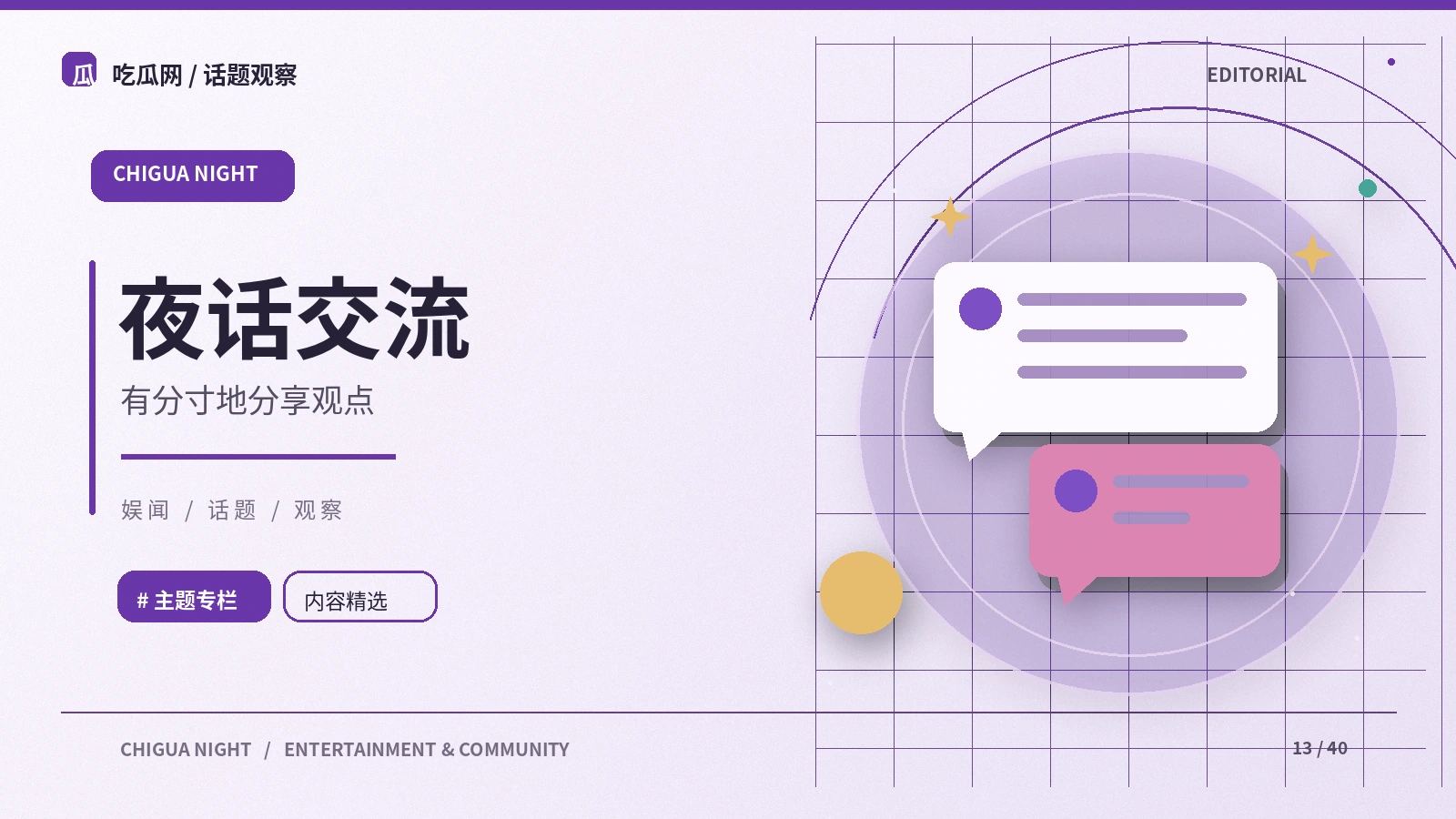 夜话交流
